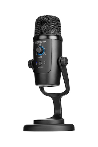 Boya Usb Kondansatörlü Mikrofon, By-pm500 Usb Stüdyo Mikrofonu, Windows, Mac Ve Pc İçin, Vokal, Youtube Akışı, Oyun, Konferans Çağrısı, Asmr, Podcast Video Kaydı İçin Çıkarılabilir Stant Sku: Smgstk7