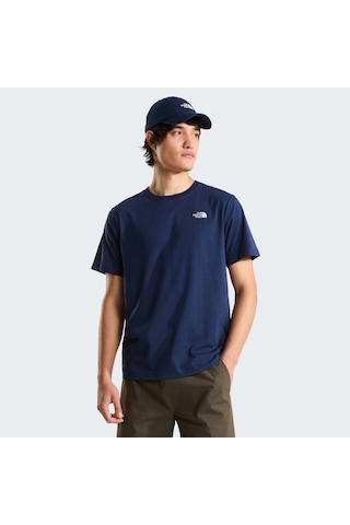 The North Face M Evolution Simple Dome Regular Short Sl Erkek T-shirt-32599 Lacivert