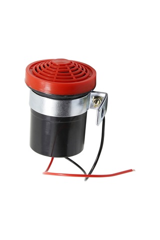 Mufunye 12v/24v Araçlar İçin Evrensel Geri Vuruş Hoparlörü - 105db Yüksek Ses, Su Geçirmez, Araç Güvenliği Alarmı Kırmızı
