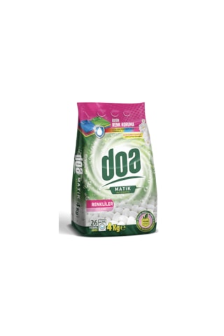 Doa Matik Toz Çamaşır Deterjanı Renkliler 3 X 4 Kg