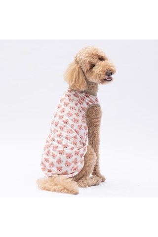 Cute Bears Büyük Köpek Tişörtü - Köpek Kıyafeti 15 Kg-45 Kg