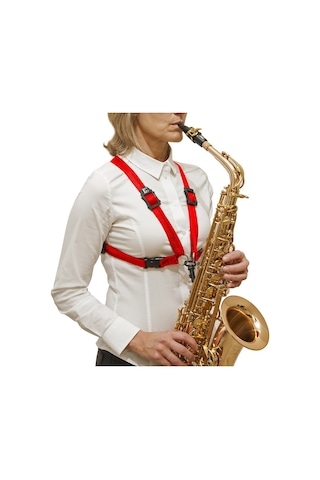 Bg S419sh Alto - Tenor Saksafon Askısı ( Snap Hook - Kırmızı )