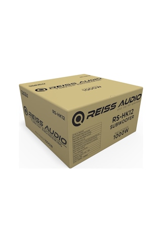 Reiss Audio RS-HK12 Subwoofer Bass