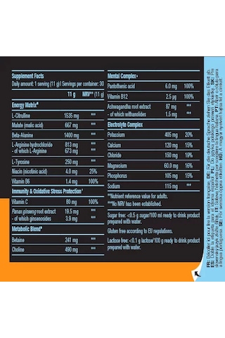 Bıotech Usa Pump Preworkout Caffeine Stim Free 330 G