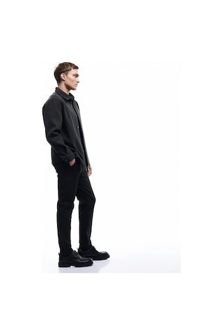 Koton Cep Detaylı Düğmeli Slim Fit Kumaş Pantolon Siyah 6wam40005hk Siyah