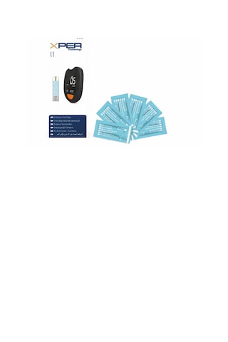Kan Keton Test Stribi 100 Lük+ Ölçüm Cihazı+ Glukoz Test Stribi 100 Lük