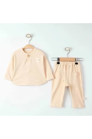 Eslenza Baby 2'li Takım 0023 Bej Bej
