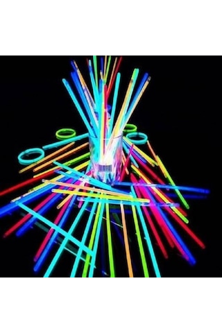 Glow Stick - Fosforlu Çubuk 100 Parça