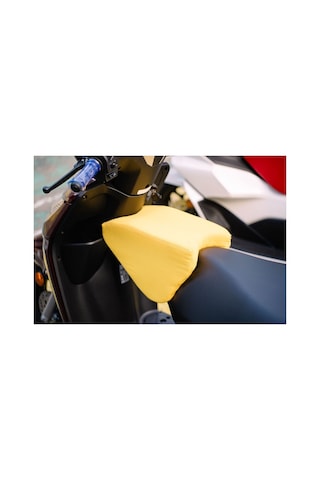 Küba Brillant Motosiklet Çocuk Koltuğu,2-8 Yaş Arası, Siyah Deri, Kolsuz, Sök-tak, li