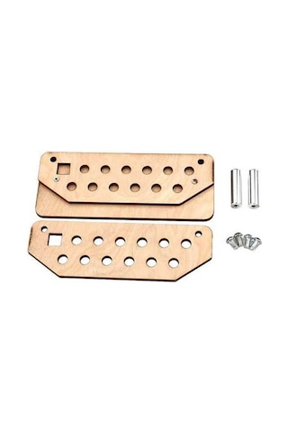 Besthome1 Suntek Ahşap El Sanatları Alet Tutucu Standı, İşi Tutucu, Pratik Ahşap Rengi Ahşap Rengi