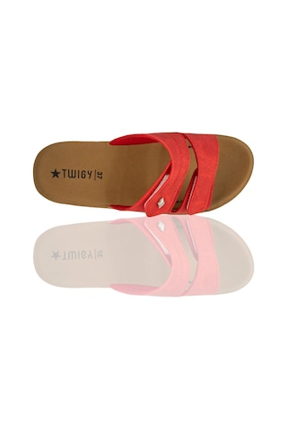 Twigy İnci Kadın Terlik Kırmızı 36/40 WSS0762 Kırmızı