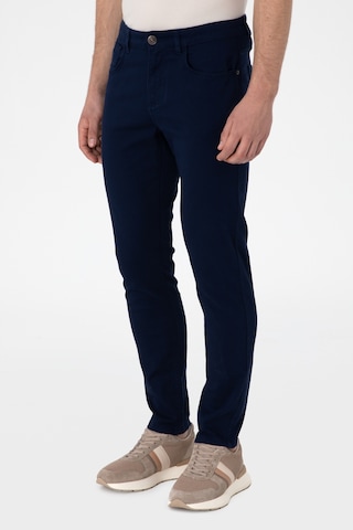 U.S. Polo Assn. Erkek Lacivert Kanvas Pantolon 50309126-VR033