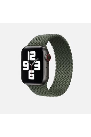 Apple Watch Uyumlu 42mm Krd-32 Medium Kordon - Black Unity