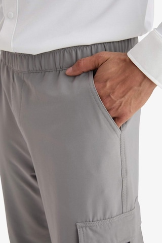 Defacto Defactofit Standart Fit Kargo Cepli Standart Paça Dokuma Sporcu Jogger F2308ax25wngr67 Gri