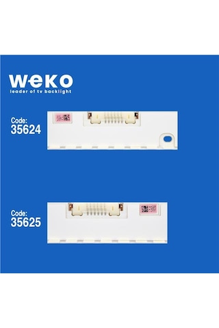 Wkset-5301 35624x1 35625x1 Bn96-39627a - Bn96-39628a 2 Adet Led Bar 42led Tvnizi Açıp İçindeki Led Barla Birebir Aynısı Olduğunu Görmeden Almayınız. Sonrasında İade Almamaktayız. Beyaz