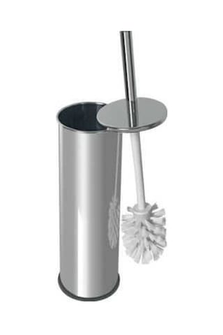 Wc Fırçası Krom 3 Litre Çöp Kovası Ikili Set Krom