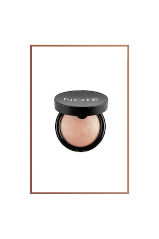 Note Cosmetique Baked Powder Işıltılı Bitişli Fırınlanmış Toz Pudra - 01 Stardust