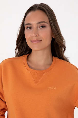 U.S. Polo Assn. Kadın Bakır Şardonlu Bisiklet Yaka Basic Sweatshırt 50313586-VR182