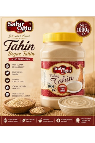 Sabıroğlu Beyaz Tahin 1 KG Sabıroğlu Beyaz Tahin 1 KG