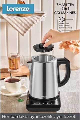 Lorenzo Smart Tea 5 İn 1 Konuşan Çay Makinesi Lorenzo Smart Tea 5 İn 1 Konuşan Çay Makinesi