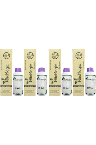 Biomagic Organik Amonyaksız Saç Boyası + 4 Adet Oksidan