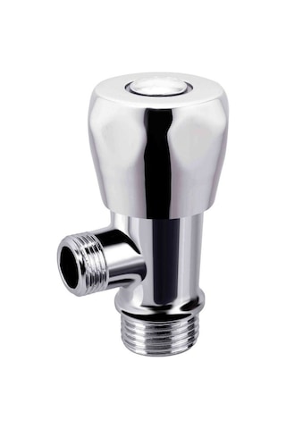 Sardıcı Topaç 3/8 Aç-kapa Taharet Musluğu Gümüş