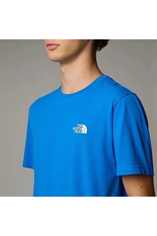 Mavi The North Face Erkek T-shirt Ss Simple Dome Tee Nf0a87ngt4s1 Mavi