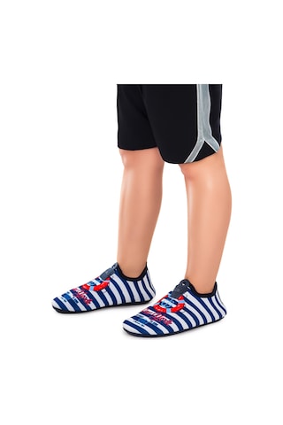 Kiko Kids Newyork Havuz Plaj Erkek Çocuk Deniz Ayakkabısı 7562 Lacivert Lacivert