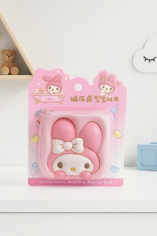 Sanrio My Melody Not Defteri Zincirli Anahtarlık Hediyelik Defter Puf Kapak Çok Renkli
