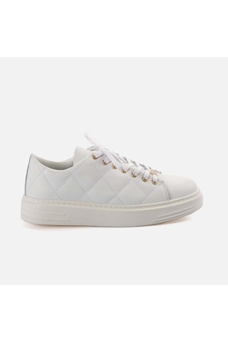 Kemal Tanca Bağcıklı Erkek Spor & Sneaker Ayakkabı 21300 Beyaz