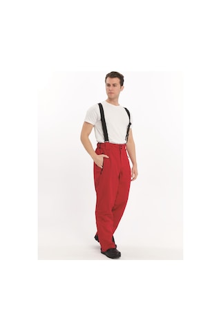 Mapamyumco Erkek Kayak Pantolon-kırmızı Kırmızı