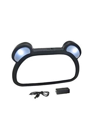 Wondernest Led Uzaktan Kumandalı Işık + Usb Şarjlı Araç Bebek Görüntüleme Aynası