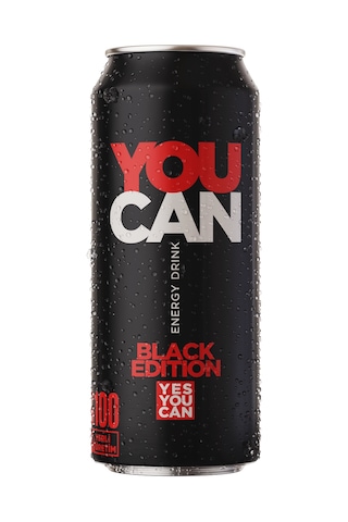 You Can Black Edition Enerji İçeceği 500 ml 24'lü