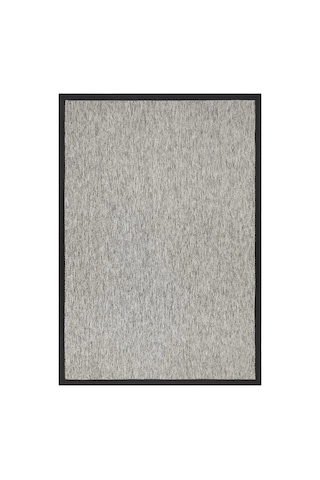 Eko Halı Ventura Vnt 2704 Grey Bordür Black Sisal Görünümlü İç Ve Dış Mekan Uyumlu Hav Vermeyen Mode Gri