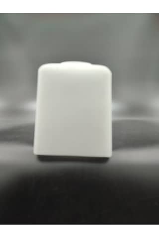 Kare Avize Camı.beyaz H:12.00cm-kenarlar:9.00cm,9.00cm E.14 Mat - Süt Beyaz