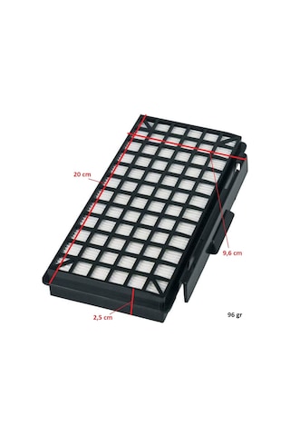 Bosch İle Uyumlu Bgb 7230 Ergomaxx'x Bgl 8pro1 8sıl59d Elektrikli Süpürge Hepa Ve Motor Koruma Filtr