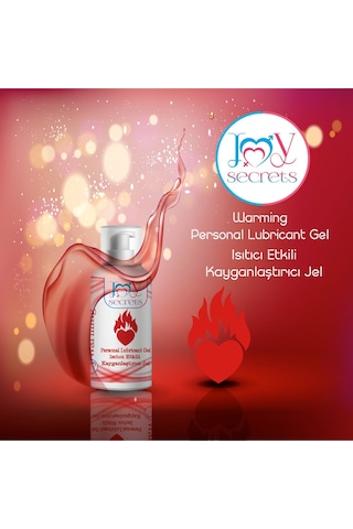 Joy Secrets Isıtıcı Etkili Kayganlaştırıcı Jel 50 ML