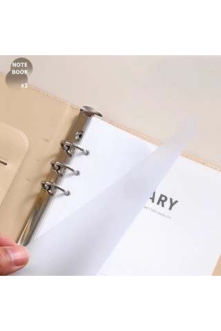 A6 Deri Koruyucu Kılıfbütçe Konektörüflipchart Konektör