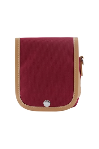 Instax Mini 8 Ve 9 Uyumlu Kırmızı Bez Çanta