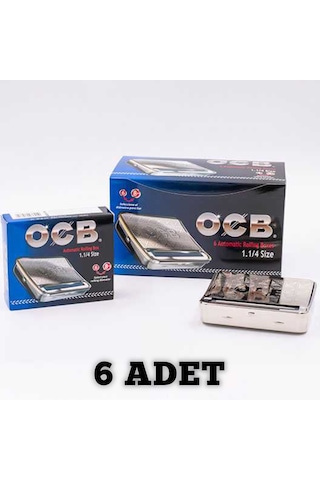 Ocb Otomatik Sigara Tutun Sarma Makinası Tabaka 2 Kademeli 6 Adet
