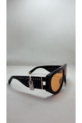 Philipp Plein Spp127 700g 60-13 Unisex Güneş Gözlüğü Siyah