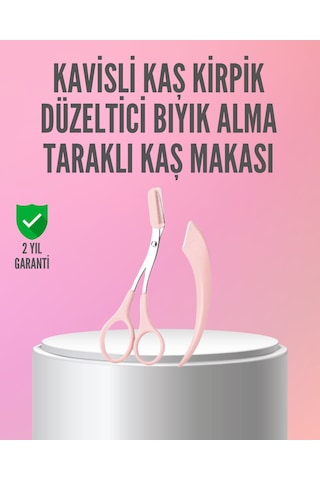 Northcity Profesyonel Kaş Ve Kirpik Şekillendirme Makası - Hassas Ve Ergonomik Yüz Bakım Aracı Diğer
