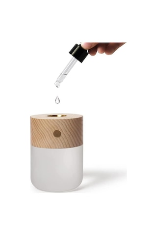 Taşınabilir Difüzör Esansiyel Yağ Difüzörleri, Sıcak Işıklı Ahşap Aromaterapi Difüzörü, Ev İçin Esansiyel Yağlar İçin Pil İle Çalışan Difüzör Diğer