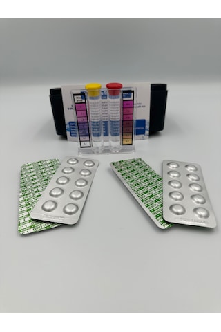 Havuz Suyu Test Kiti Tablet Serbest Klor - Ph Havuz Suyu Test Kiti Tablet Serbest Klor - Ph