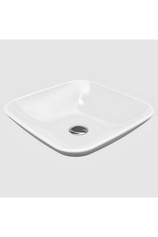 Bien HRLG04301FD0W5000 Harmony Batarya Deliksiz Taşma Kanalsız Gövde Üstü Lavabo 43 CM