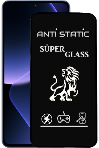 Xiaomi Uyumlu Mi 13t Pro Tam Kaplayan Anti Statik Dayanıklı Süper Cam Ekran Koruyucu