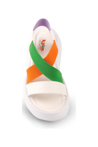 Kaptan Junior Kız Çocuk Ortopedik Ayakkabı Sandalet Poyk 505 001