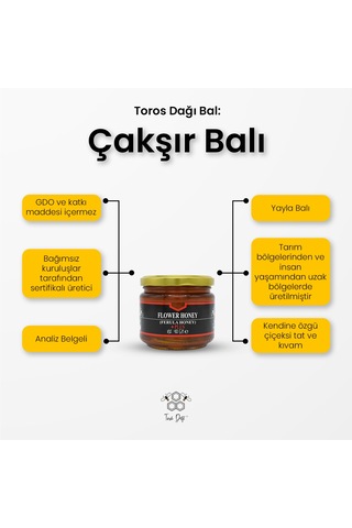 Toros Dağı Çakışır Balı 400 G