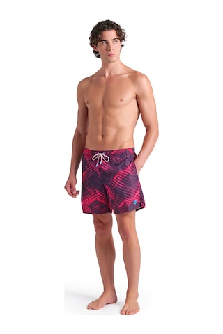 Arena Water Prints Beach Erkek Mor Deniz Şortu 007153911 Mor