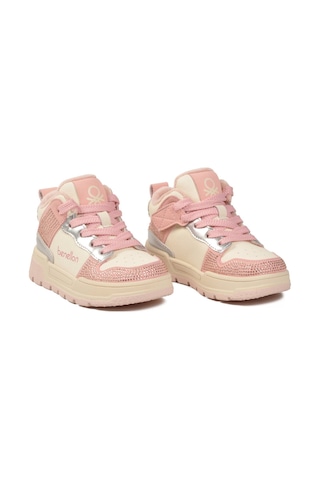 United Colors Of Benetton Pembe Bilek Boy Hafif Bağcıklı Kız Çocuk Spor Ayakkabı Bn-12038 P